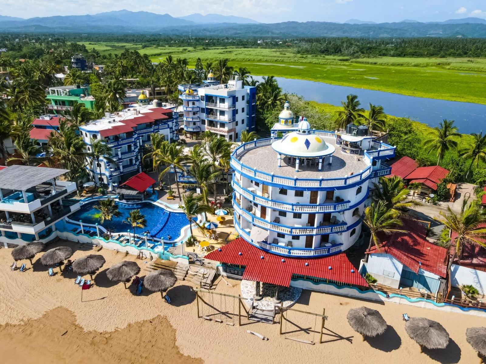 Bungalows Laguna Del Tule San Patricio Melaque Exteriör bild